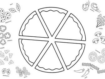Design a Pizza – KS2/KS3 Cut-and-Create Worksheet