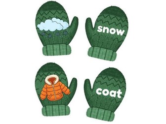 ow, oa and o-e mittens