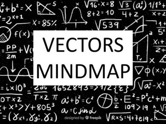 A Level Vectors Mindmap - Edexcel