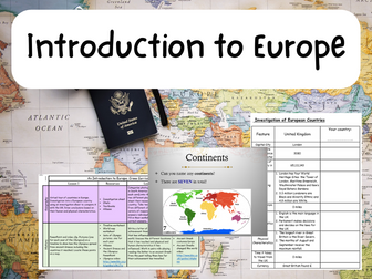 Geography: An Introduction to Europe