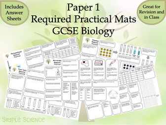 Biology Required Practicals - AQA GCSE Biology Trilogy Paper 1