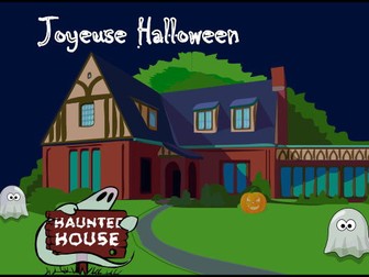 FRENCH - HALLOWEEN - JOYEUX HALLOWEEN - WORKSHEETS