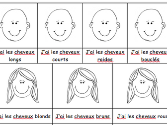 French Physical Description : Worksheet