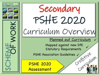 PSHE Planning Curriculum tool