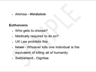 Medical Ethics Revision (Quick Pointers)