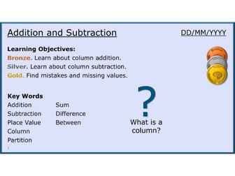 Addition and Subtraction 03/06 Addition and Subtraction