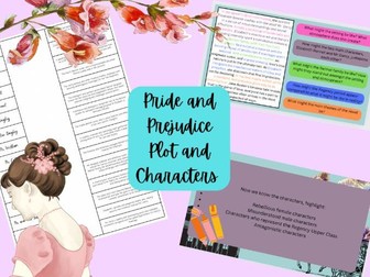 Pride and Prejudice Characters and Plot