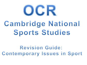 RO51 Contemporary Issues Revision Guide and Workbook OCR Sports Studies