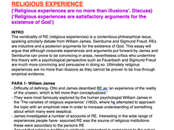 OCR RELIGIOUS STUDIES FULL Philosophy AS ESSAY PLANS