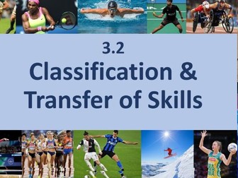 EDEXCEL A LEVEL PE FULL LESSON Yr1 Chapter 10 - Classification of Skill