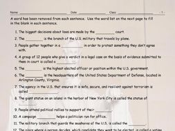 US Government-Citizenship Missing Word