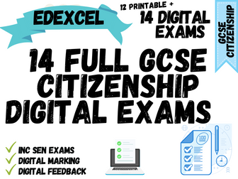 GCSe Citizenship Edexcel Exam Package