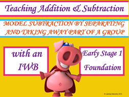 Model Subtraction by separating and taking away part of a group