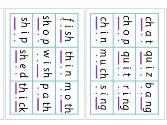 RWI Phonics Set 1 Sound Blending Cards