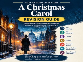 A Christmas Carol GCSE Revision Guide