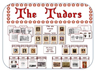 The Tudors display pack