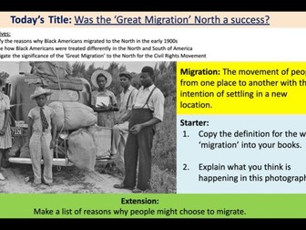 The Great Migration North (USA)