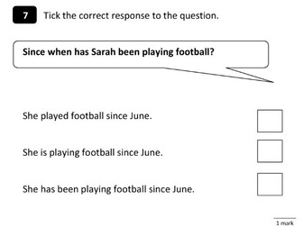 SPAG: Year 3 Vocabulary, Grammar and Punctuation Assessment TEST B