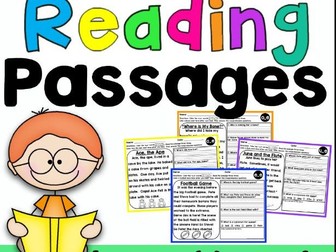 Long vowel reading passages