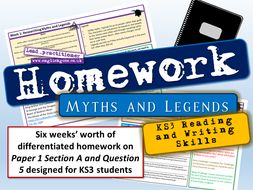 homework ideas teaching english