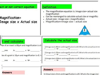 Magnification Mastery – Step-by-Step KS3 Lesson for SEN & Low-Ability Learners