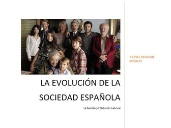 Familia y mundo laboral revision booklet