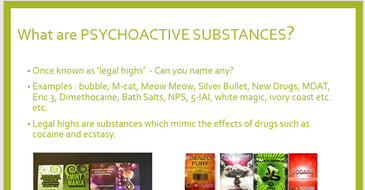 Psychoactive substances (legal highs)