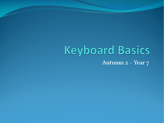 Keyboard Basics