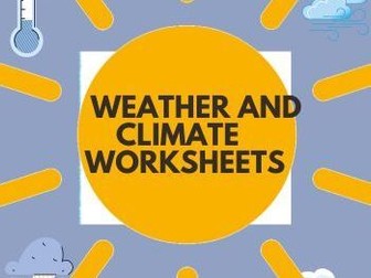 Weather and Climate Printable Worksheets Free
