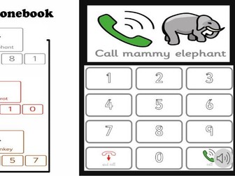 Jungle phone book number recognition