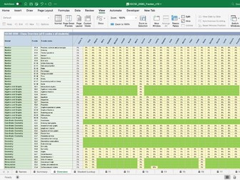 IGCSE 0580 Extended Mathematics Student Progress Tracker