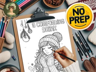 Winter Coloring Pages for Winter Activities and Winter Fun No Prep