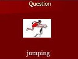 English as an Additional Language - Bingo (Words and Pictures) Sports and Activities