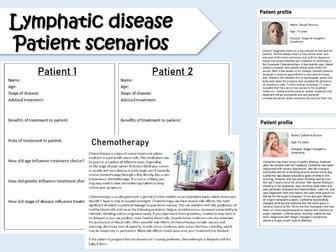 Lymphatic disease patient profiles