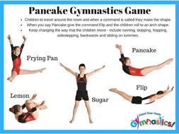 Pancake Day Gymnastic Activity/Pancake Race Warm Up by 