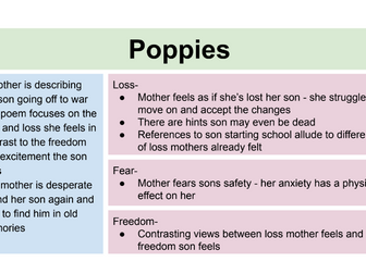 AQA Power + Conflict Poetry PPT