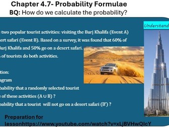 Probability Formulae