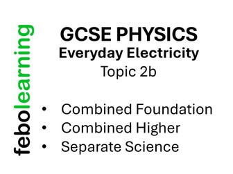 GCSE Physics Everyday Electricity TOPIC 2b