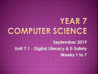 Computer Science: Digital Literacy [L2]