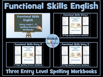 Entry Level English Functional Skills Spellings