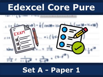 Edexcel Core Pure - Core Pure 1 Predicted Paper (A-Level Further Maths)