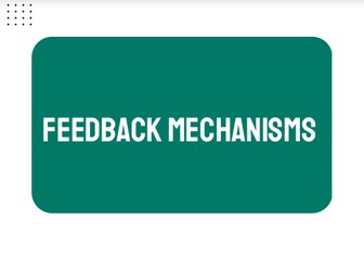 AP Biology Unit 4: Feedback Mechanism
