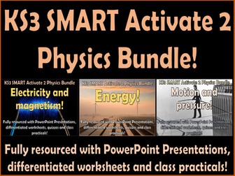 SMART Activate 2 KS3 Physics Bundle