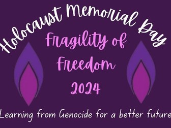 Holocaust Memorial Day Discussion