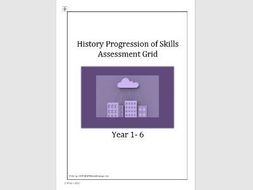 Progression of Skills in History Assessment Grid Year 1- 6