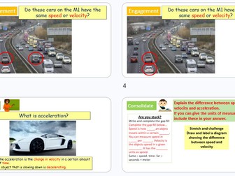 Acceleration KS3 Science