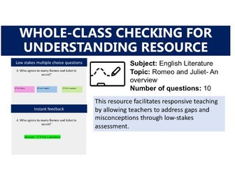Romeo and Juliet Overview