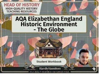 AQA Historic Environment: The Globe (2026) - Student Workbook
