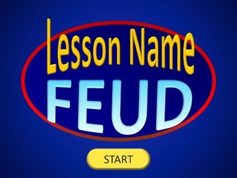 Interactive Classroom Family Feud Template PPT | Fully Editable & Engaging