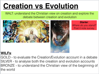 Two Lessons on Creation in Christianity